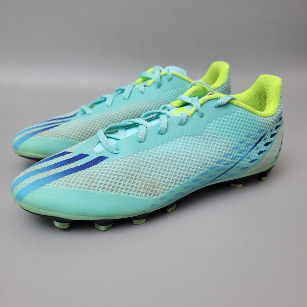 Adidas X Mens Football Boots Speedportal.4 FxG Shoes GW8492 Blue Size 9 US